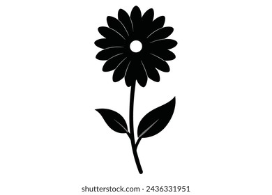 realistic daisy flower vector illustration 