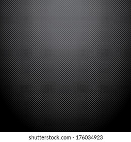 Realistic dark carbon background, texture. Vector illustration