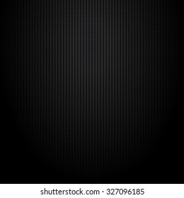 Realistic dark carbon background, texture. Vector illustration