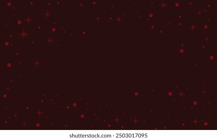 Realistic dark red glitter background design.