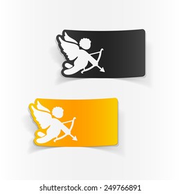 realistic design element: angel