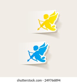 realistic design element: angel