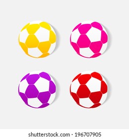 realistic design element: ball