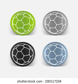 realistic design element: ball