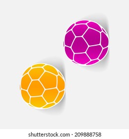 realistic design element: ball