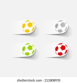 realistic design element: ball