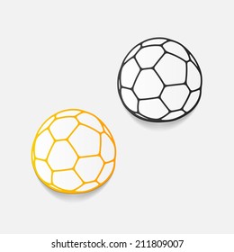 realistic design element: ball