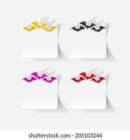 realistic design element: bat