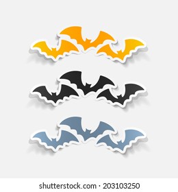 realistic design element: bat