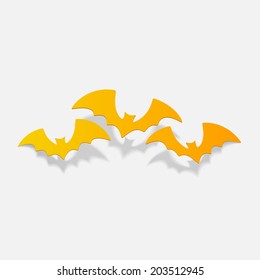 realistic design element: bat