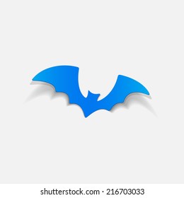 realistic design element: bat