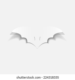 realistic design element: bat