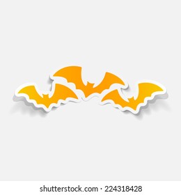 realistic design element: bat