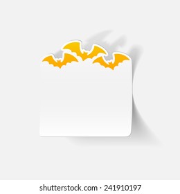 realistic design element: bat