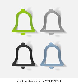 realistic design element: bell