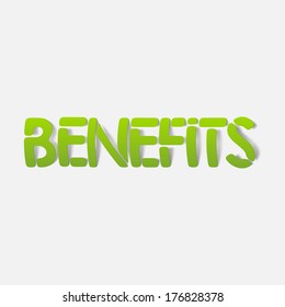 realistic design element: benefits