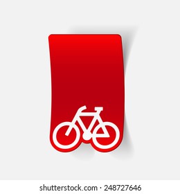 realistic design element: bicycle