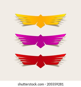 realistic design element: bird