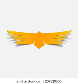 realistic design element: bird