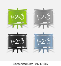 realistic design element: board