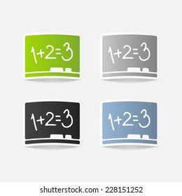 realistic design element: board