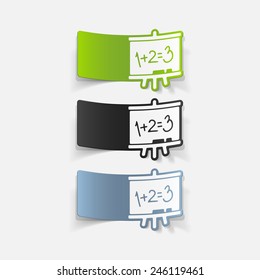 realistic design element: board