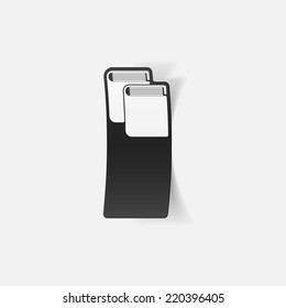 realistic design element: book