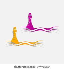 realistic design element: brain-usb, plug. Vector Illustration