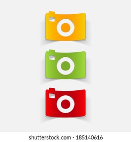 realistic design element: camera