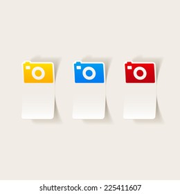 realistic design element: camera