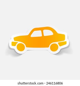 realistic design element: car