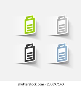 realistic design element: charge the battery