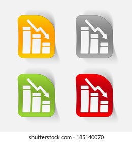 realistic design element: chart