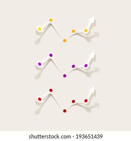 realistic design element: chart
