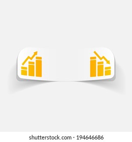 realistic design element: chart