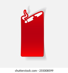 realistic design element: cigar