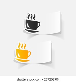 realistic design element: coffee