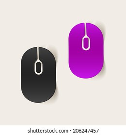 realistic design element: computer