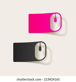 realistic design element: computer