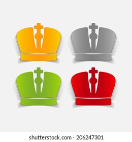 realistic design element: crown