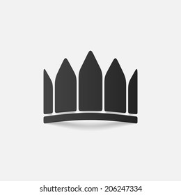 realistic design element: crown