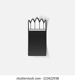 realistic design element: crown