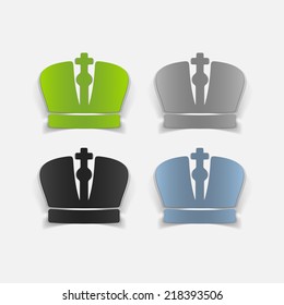 realistic design element: crown