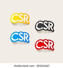 realistic design element: csr