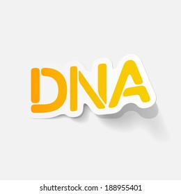 realistic design element: DNA