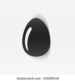 realistic design element: easter egg