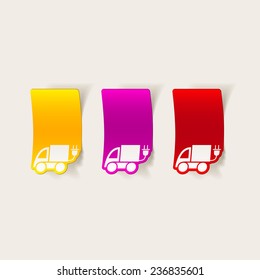 realistic design element: eco car