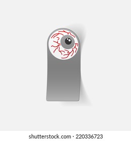 realistic design element: eye