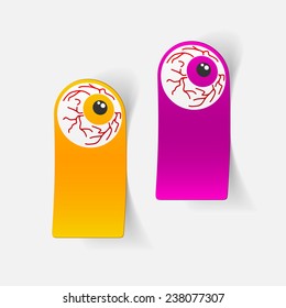 realistic design element: eye