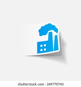 realistic design element: factory pipes